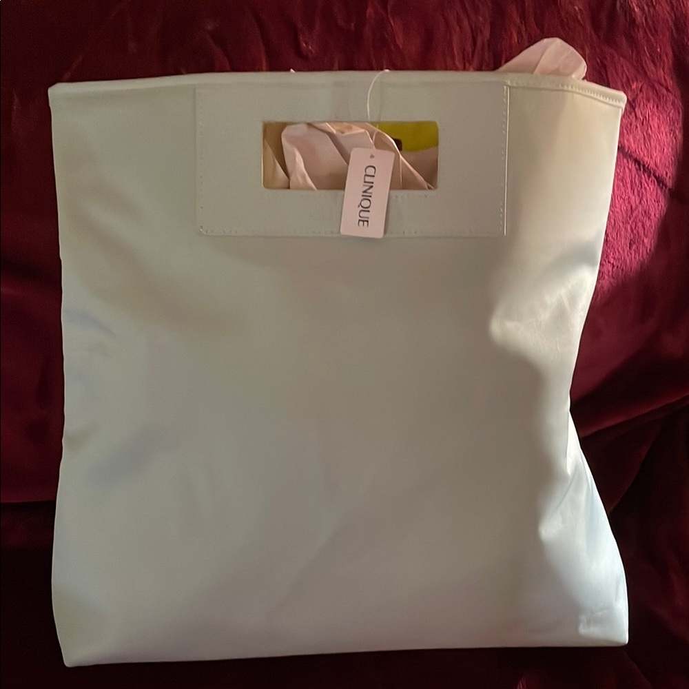 Clinique White Women's Bag